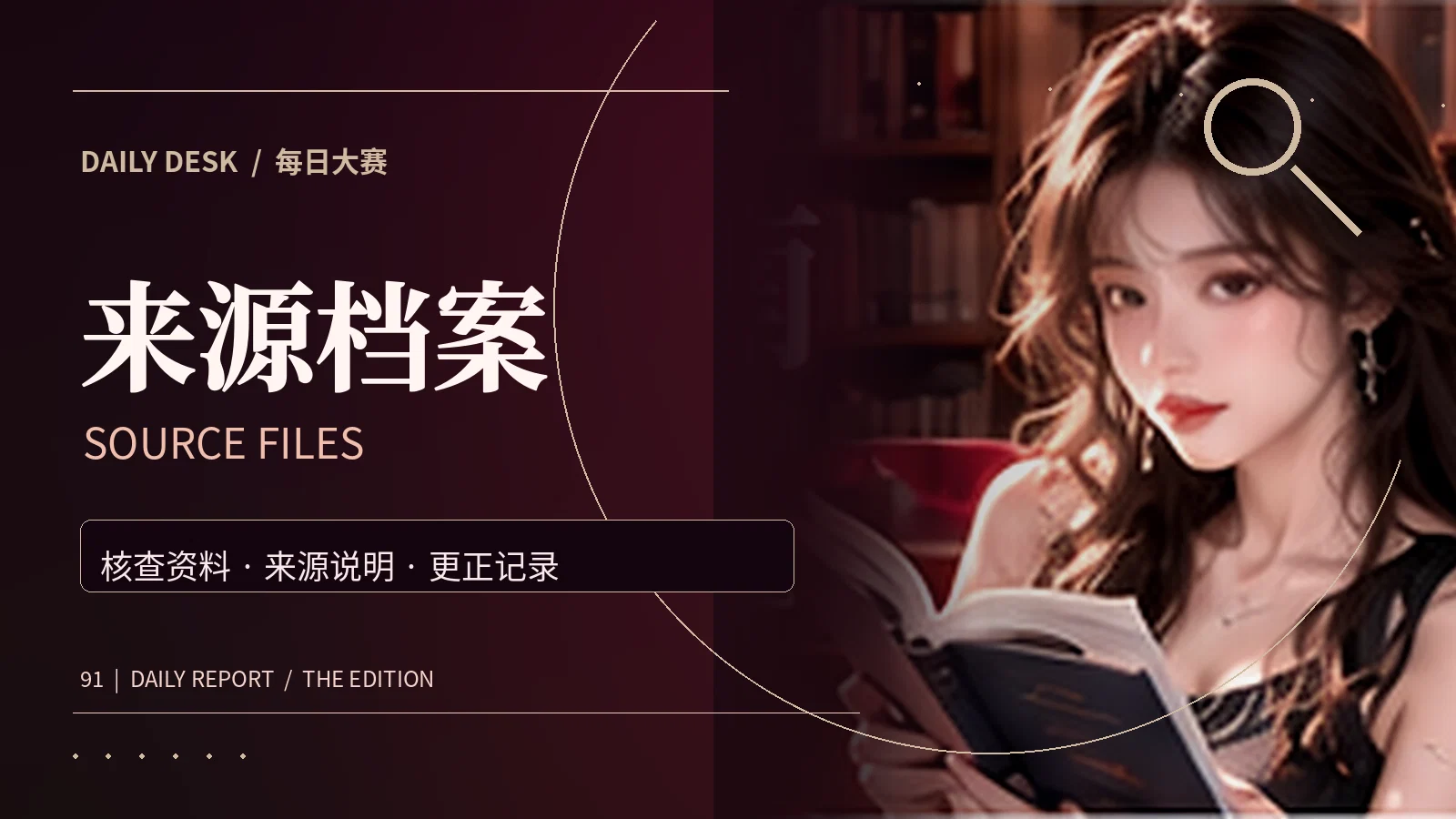 来源说明与资料档案